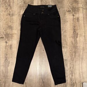 Elegant Black High Rise Women's Pants
